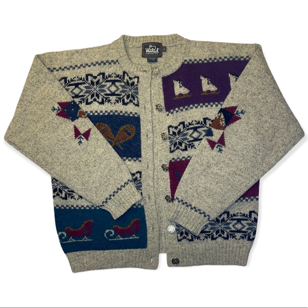 Vintage Woolrich Cardigan Sweater